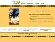 Tablet Screenshot of bestofkenya.com